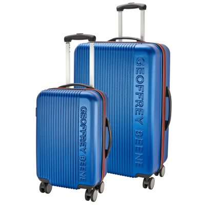 geoffrey beene 2pc hardside luggage set