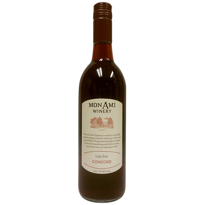 Mon Ami Winery Concord (750 ml)