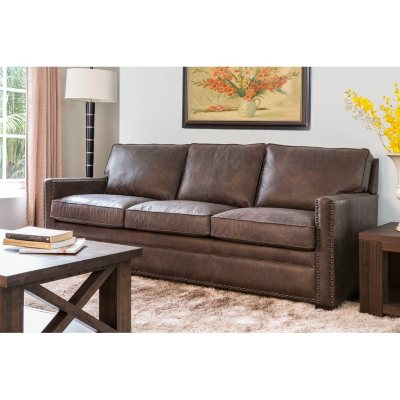 Sams club leather deals sectional