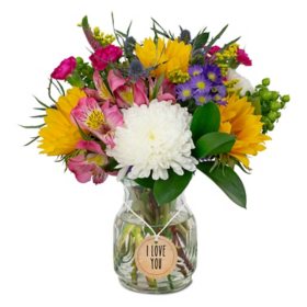 Member's Mark Special Occasions Vase Arrangement, Choose bouquet and occasion