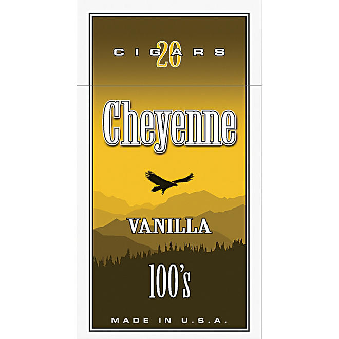Cheyenne Cigars 100's, Vanilla 100s (20 ct., 10 pk.)