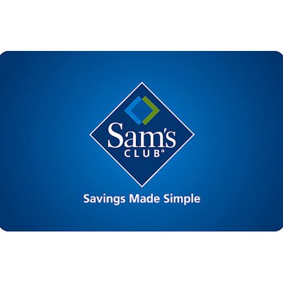 Sam's Club Gift Card - Various Amounts