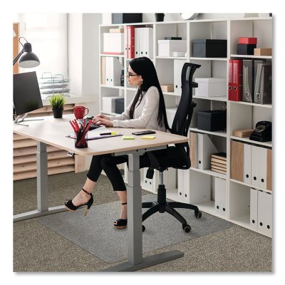 Desk chair mat online for medium pile carpet