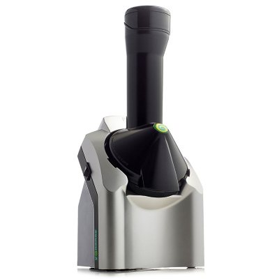 Yonanas Deluxe Healthy Soft-Serve Dessert Maker Black