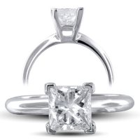 1.50 ct. t.w. Princess-Cut Diamond Ring (I, I1)