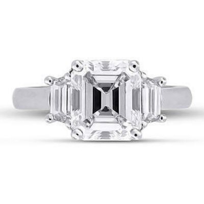 2.32 ct. t.w. Emerald Cut Diamond Ring I SI1 Sam s Club