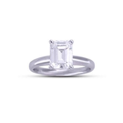 Sam's club emerald 2025 cut engagement ring