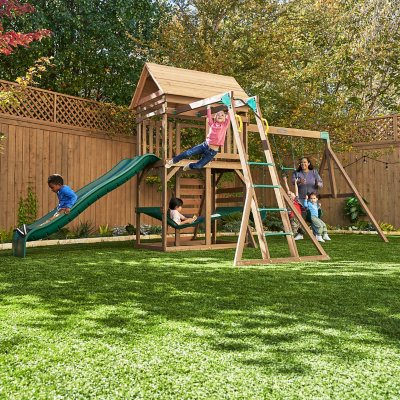 Kidkraft skyline cheap wooden playset