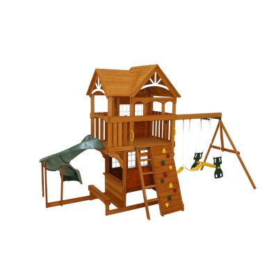 summerstone cedar summit playset