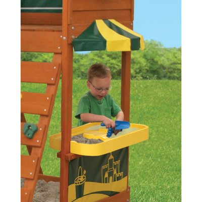 kidkraft sandy cove wooden playset