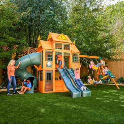 kidkraft falcon ridge swing set