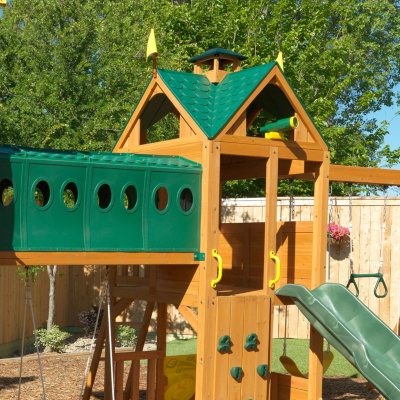 kidkraft mockingbird view swing set