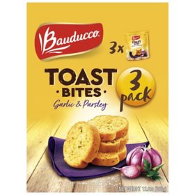 Bauducco Toast Garlic Parsley (12.06 oz., 3 pk.)