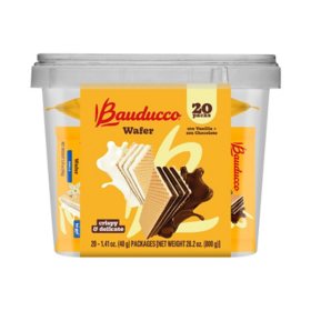 Bauducco Wafer Tub, 20 pk.