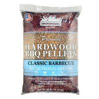Premium Hardwood BBQ Pellets, Classic Barbecue Style 50/50 Oak-Hickory (40 lbs.)