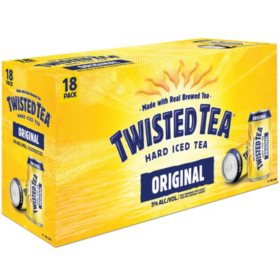 Twisted Tea Hard Iced Tea 12 Fl Oz Can 18 Pk Sam S Club