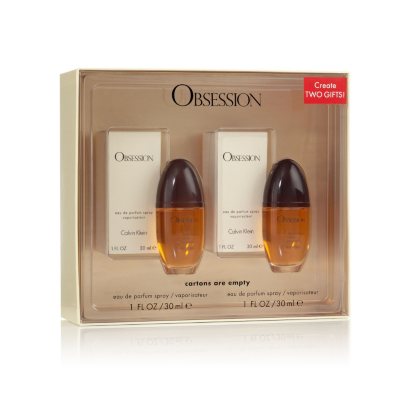 Calvin Klein Obsession Perfume Gift Set for Women, 4 Pieces