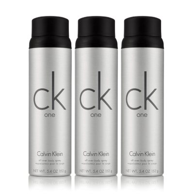 calvin klein one deodorant spray