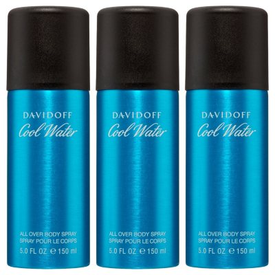 Compose konkurrence usund Davidoff Cool Water for Men 3 pack Body Spray (5.0 oz., 3 pk.) - Sam's Club