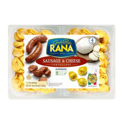 Rana Sausage & Cheese Tortelloni (18 oz., 2 pk.) - Sam's Club