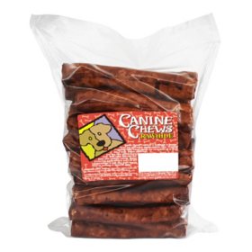 Canine Chews 8" Basted Rawhide Retrievers for Dogs - 25 ct. (Choose Your Flavor)