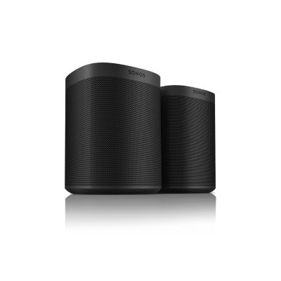 新品 Sonos One one Microphone-Free sl - SL Smart ブラック Speaker