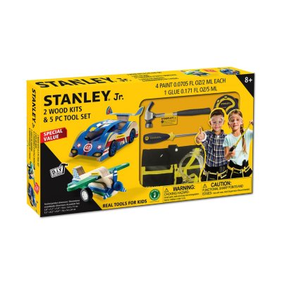 Stanley Jr - 5 Pieces Tool Set and Tool Bag for Kids