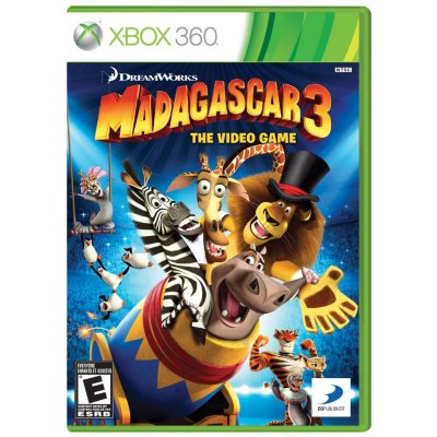 Madagascar 3 o jogo de vídeo (xbox 360) lt + 3.0 (disco para consoles lt +