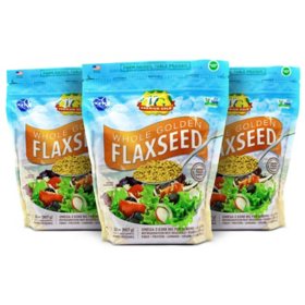 Premium Gold Whole Flaxseed 96 oz.