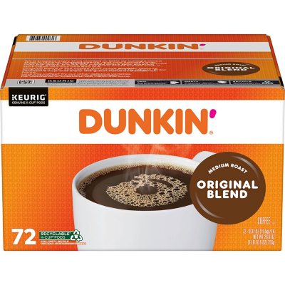 Dunkin' Cold Coffee, 60 Keurig K-Cup Pods 