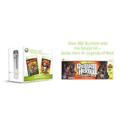 Xbox 360 Pro 60gb Console W Guitar Hero 3 Bundle Sams Club