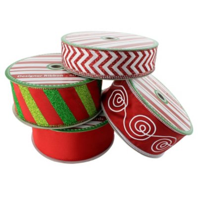 Assorted Ribbon, Red Ribbon, Christmas Ribbon, Valentines Ribbon