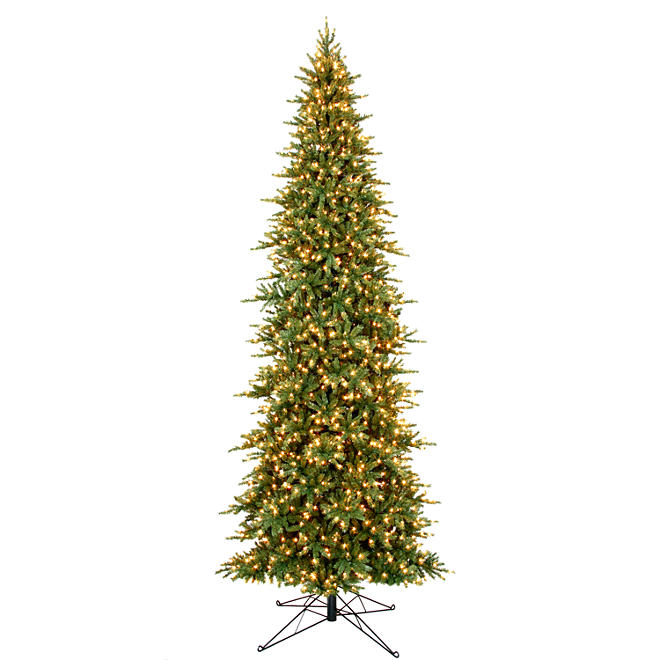 15' Slim Prelit Christmas Tree