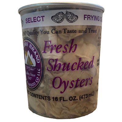 Bay Shore Fresh Shucked Oysters (16 oz.) - Sam's Club