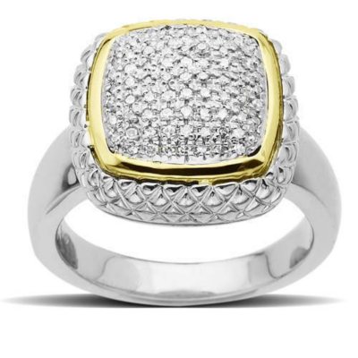 .23 ct. t.w. Pavé Diamond Ring (H-I, I1) - Sam's Club