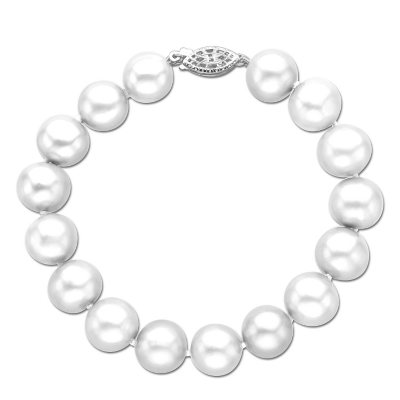 WHITE FWC PEARL BRAC 11MM - 7.5