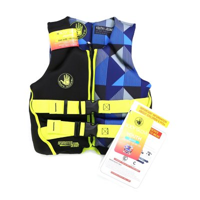 Body Glove Youth Girl Evoprene PFD, Life Jacket, (Teen, Female, 55-88 lbs.,  Blue) 