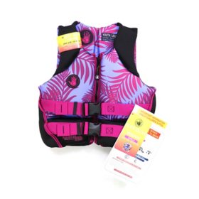 Body Glove Girls' U.S. Coast Guard-Approved PFD (One Size, 50-90 lbs.)