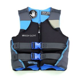 Body Glove Youth PFD - U.S. Coast Guard-Approved (One Size, 50-90 lbs)