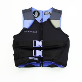 Body Glove Youth Evoprene PFD Life Jacket and Vest, U.S. Coat Guard Approved, One Size, 50-90 lbs.