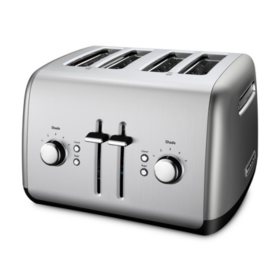 KitchenAid 4-Slice Toaster with Manual High-Lift Lever (Assorted Colors)
