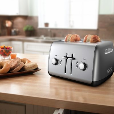 KitchenAid 4 Slice Toaster with Manual High Lift Lever Assorted