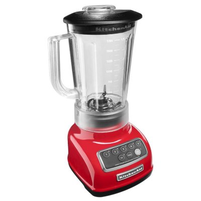 KitchenAid 60-oz Empire Red 550-Watt Pulse Control Blender at