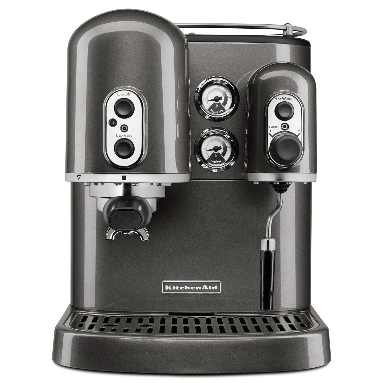 KitchenAid (KES2102MS) Pro Line Series Espresso Maker with Dual Independent Boilers