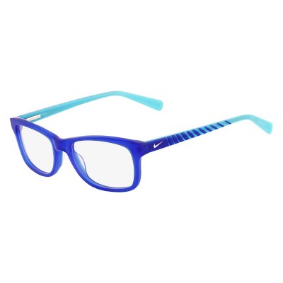 Youth Nike Eyewear Square Glasses, Blue 5509 Sam's Club