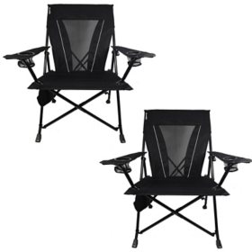 Kijaro Dual Lock XXL  Portable Camping Chair - 2 Pack