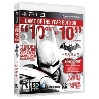 Batman: Arkham City Game of the Year Edition - PS3 - Sam's Club