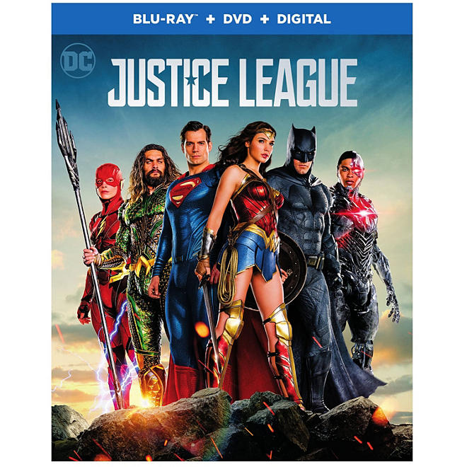Justice League (Blu-ray + DVD + Digital)
