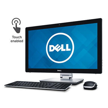 Dell Inspiron 2350 IO2350T-1668SLV 23″ Touchscreen All-in-One Desktop, 4th Gen Core i5, 8GB RAM, 1TB HDD