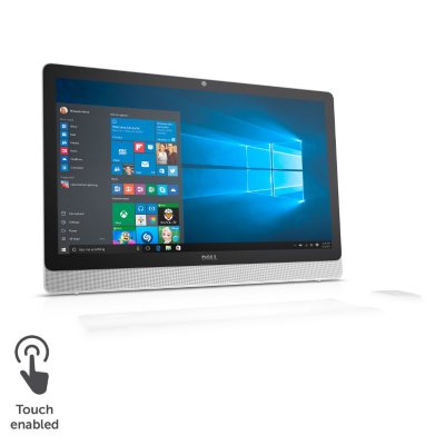 Dell Inspiron 24 White Touch Aio Desktop Amd A8 7410 8 Gb Memory 1 Tb Hard Drive With Windows 10 Installed Sam S Club